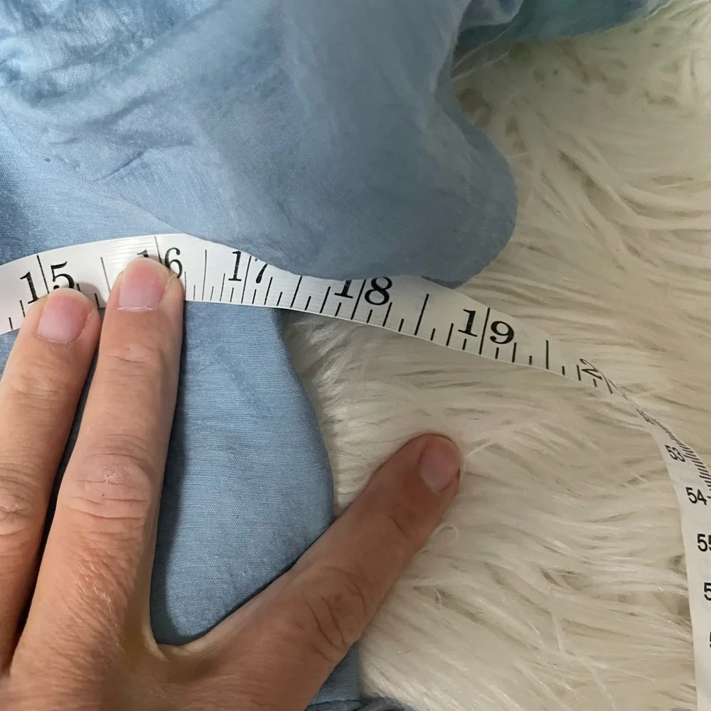Anthropologie Colorblock Babydoll Top - Picture 5 of 8